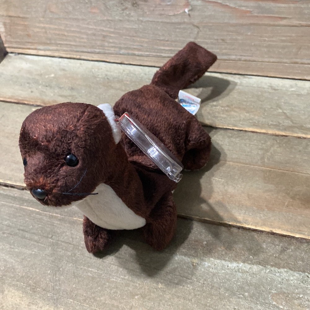 Ty Beanie Babies Baby Runner the Ferret Nice Poem Rare Vintage Collectible Plush